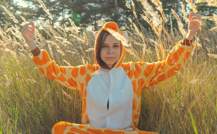combi pyjama girafe femme