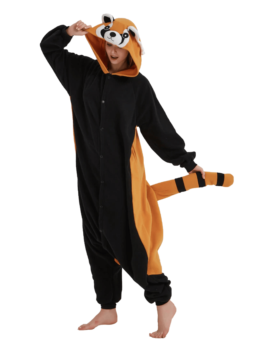 Combinaison Pyjama Panda Roux