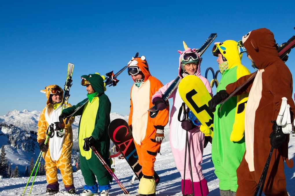 Fashion combinaison de ski moche