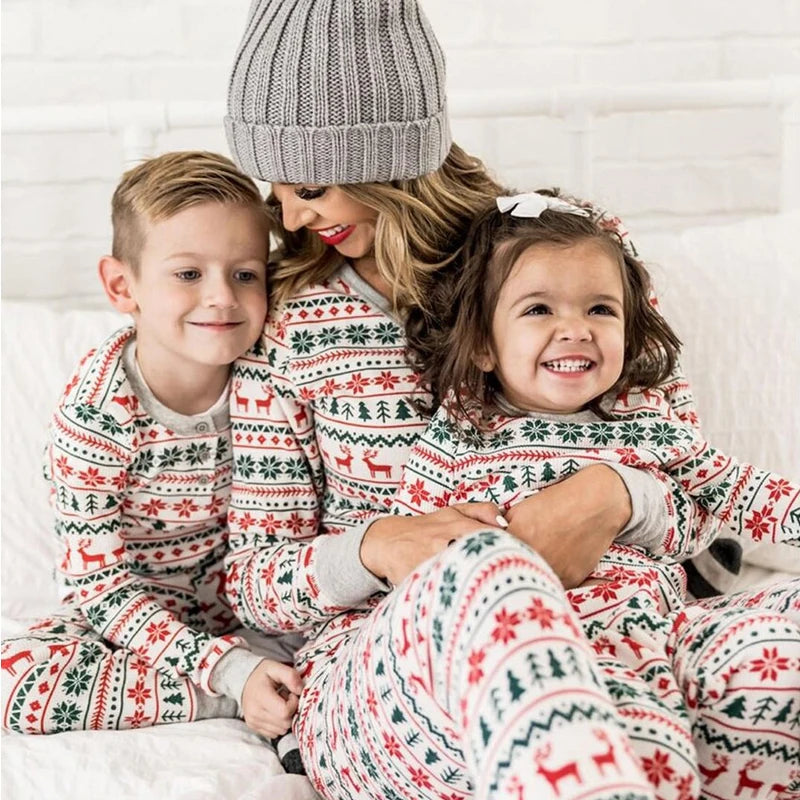 Pyjama de Noël Assorti pour la Famille