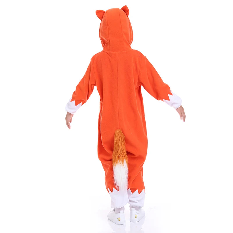 Combinaison Pyjama Renard Flamboyant Enfant