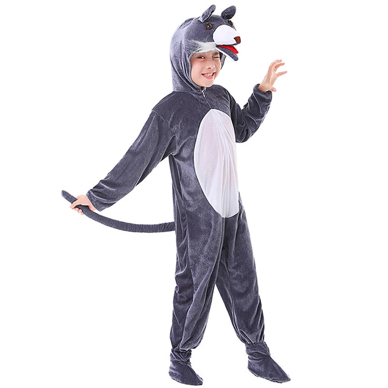 Combinaison Pyjama Loup des Bois Enfant