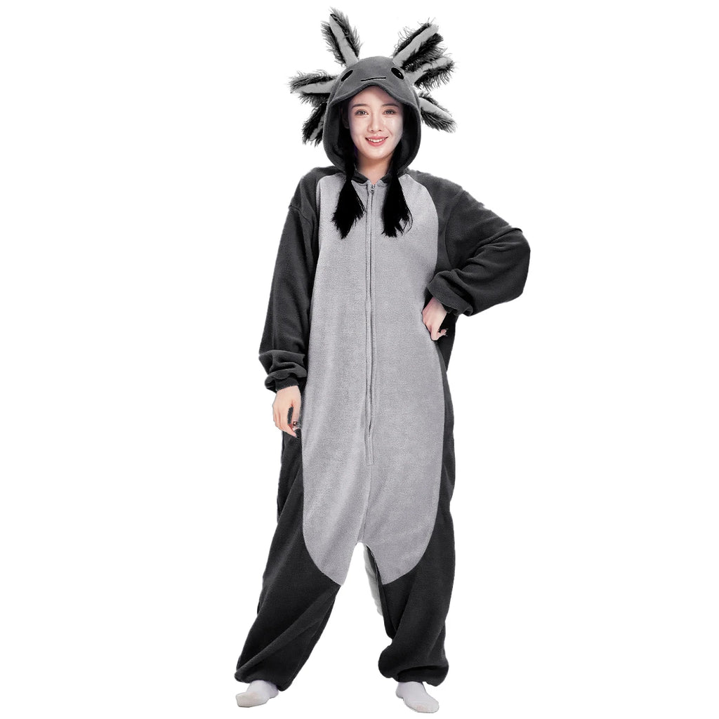 combinaison pyjama axolotl femme