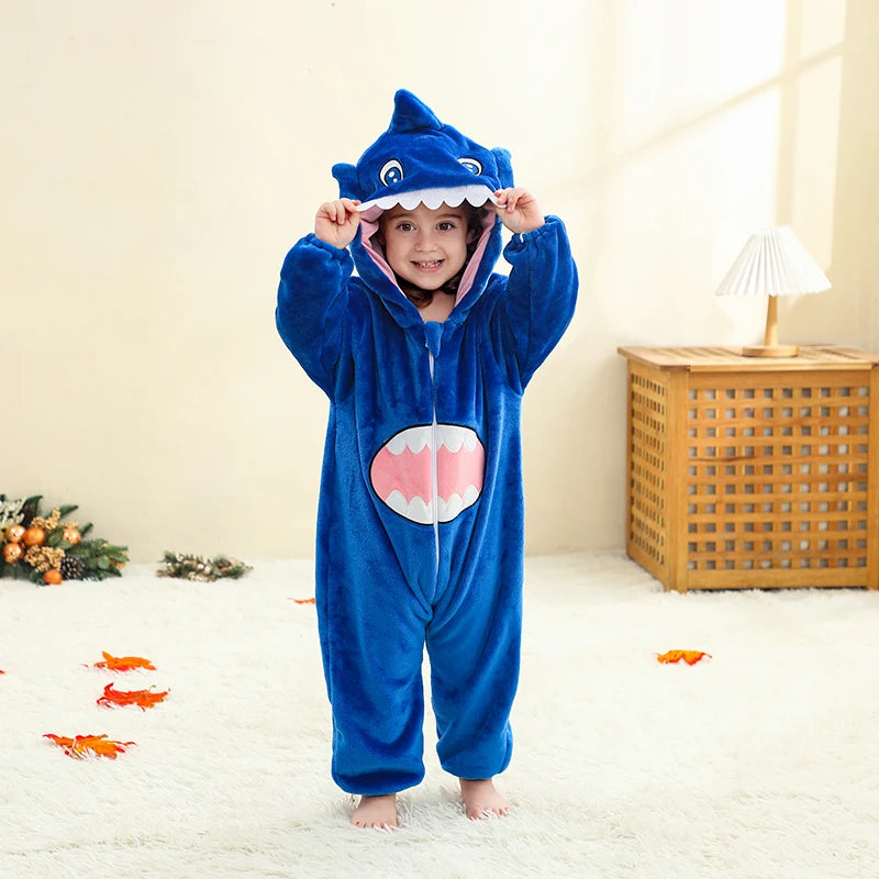 combinaison pyjama requin
