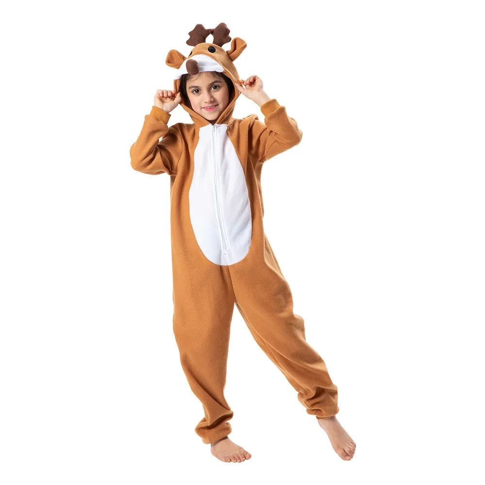 combinaison renne de noël enfant
