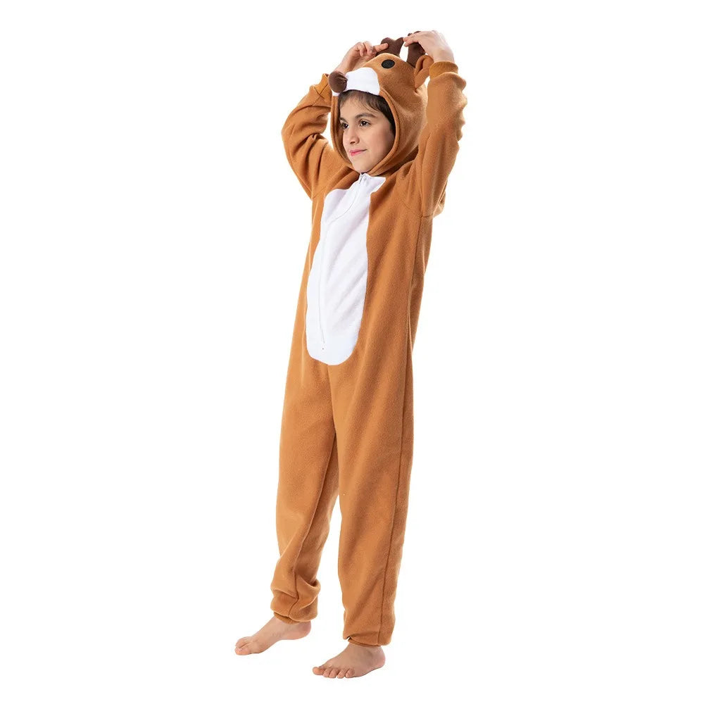 grenouillère renne de noël enfant