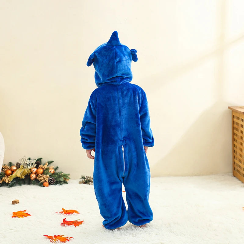 combi-pyjama requin