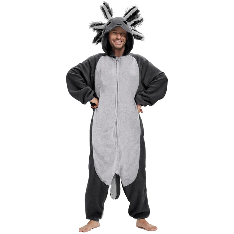 combinaison pyjama axolotl
