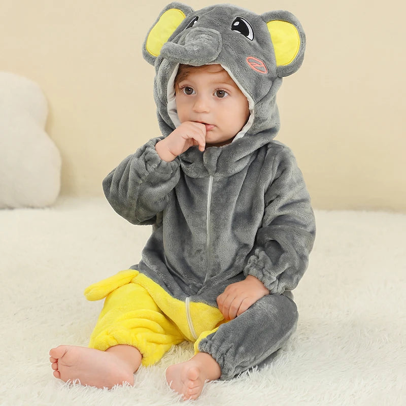 Combinaison Pyjama elephant Timide Bebe