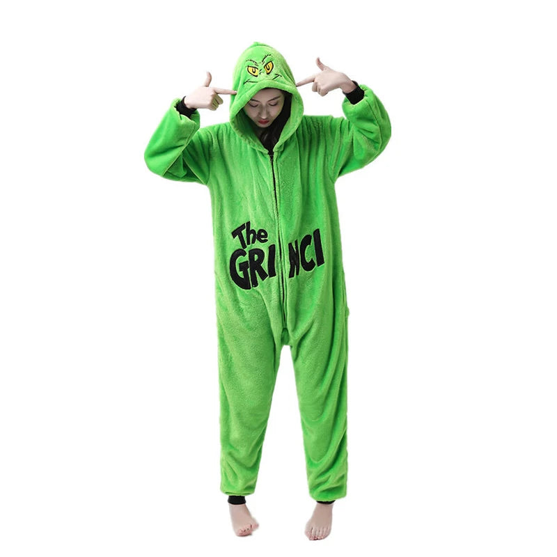 combinaison pyjama grinch