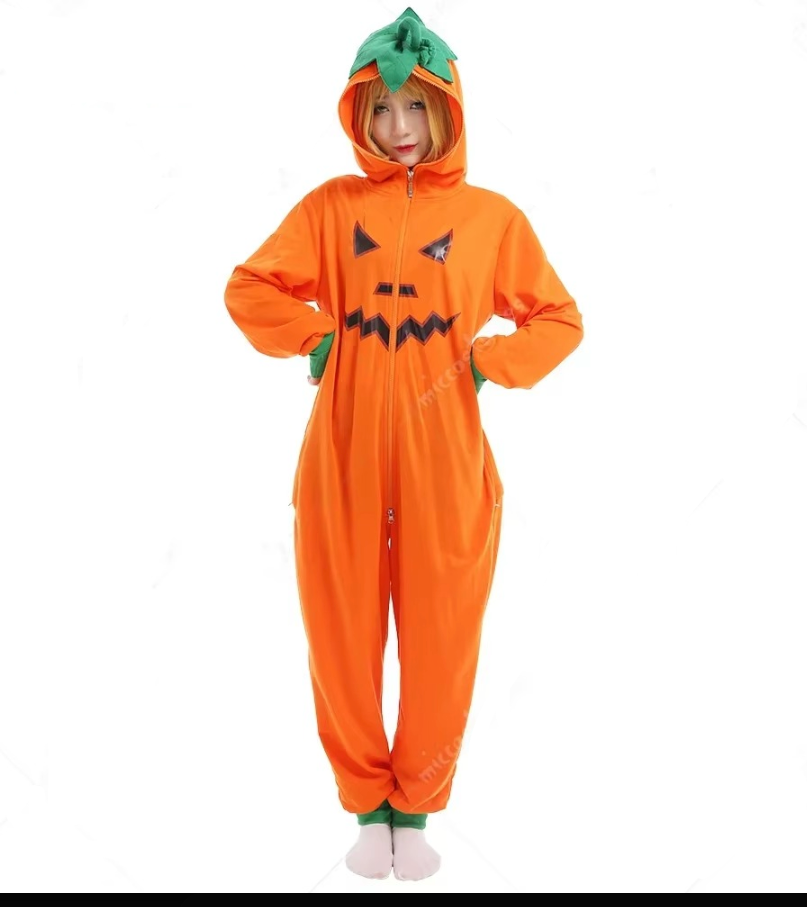 combinaison pyjama jack o lantern