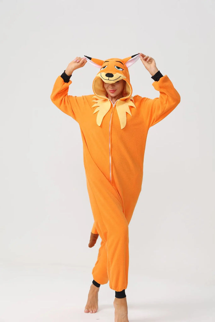 combinaison pyjama renard