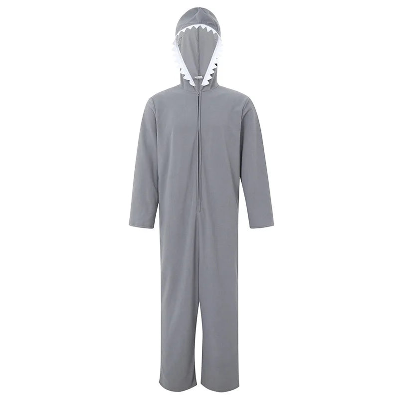 pyjama requin blanc homme