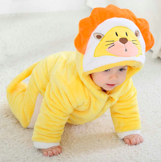 combi-pyjama lion enfant