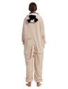 Slumber Hut - Pyjama Onesie Chien Carlin Polaire Pour Filles 7-13 Ans | Chaud, Doux, Capuche Mignonne - Idéal Noël - 5