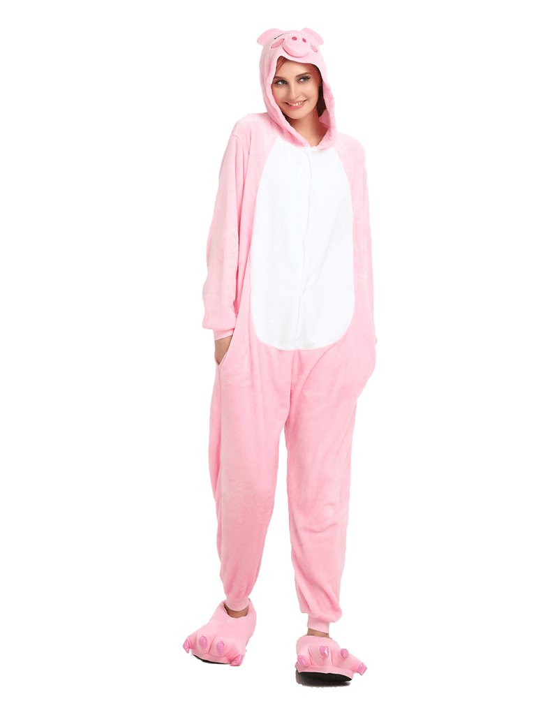 combinaison pyjama cochon femme