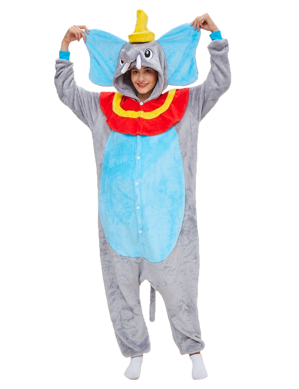 Combinaison Pyjama Dumbo Bleu S 150 159 cm