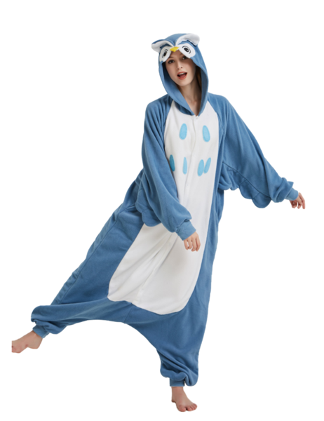 Combinaison Pyjama Hibou S 145 155 cm
