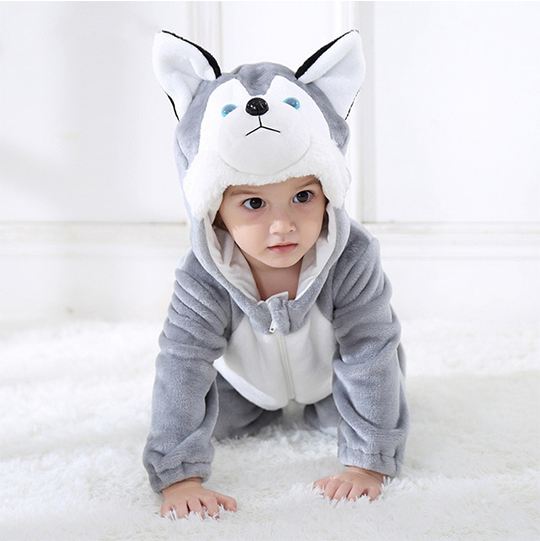 combinaison pyjama husky enfant