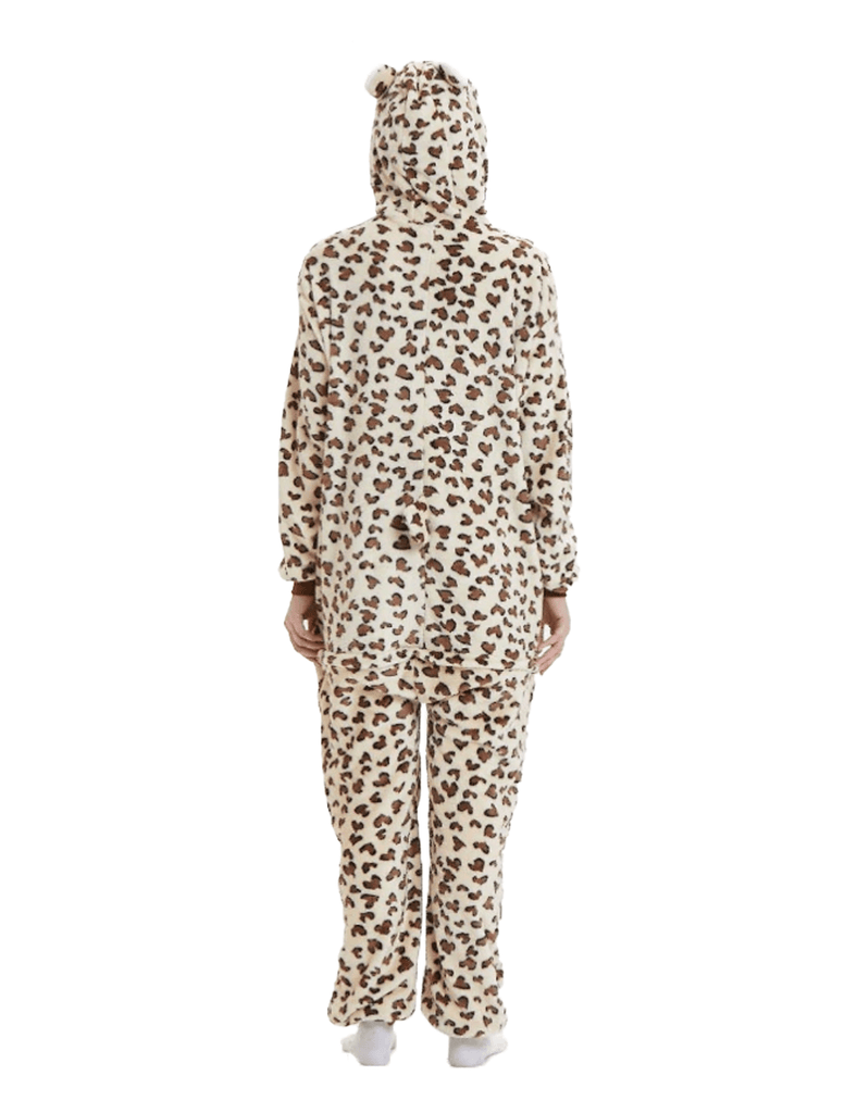 combinaison pyjama léopard homme