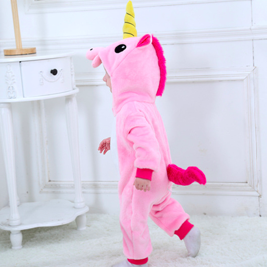 Kigurumi Licorne Combinaison Pyjama Licorne Enfant Robe Licorne