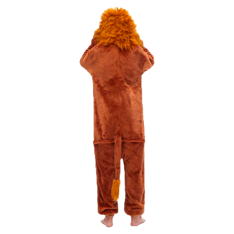 Combinaison Pyjama Lion Touffu Enfant Animaux Pyjama Panda Shop