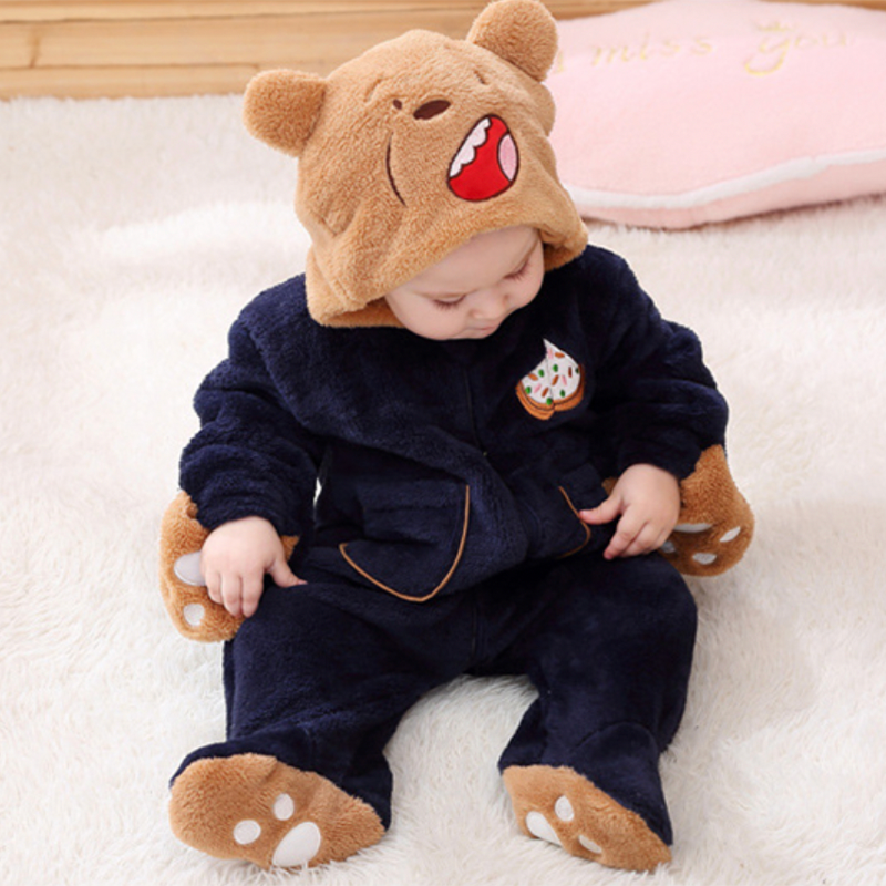 combinaison pyjama ours farceur bébé
