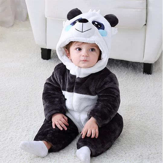 combinaison pyjama panda bébé
