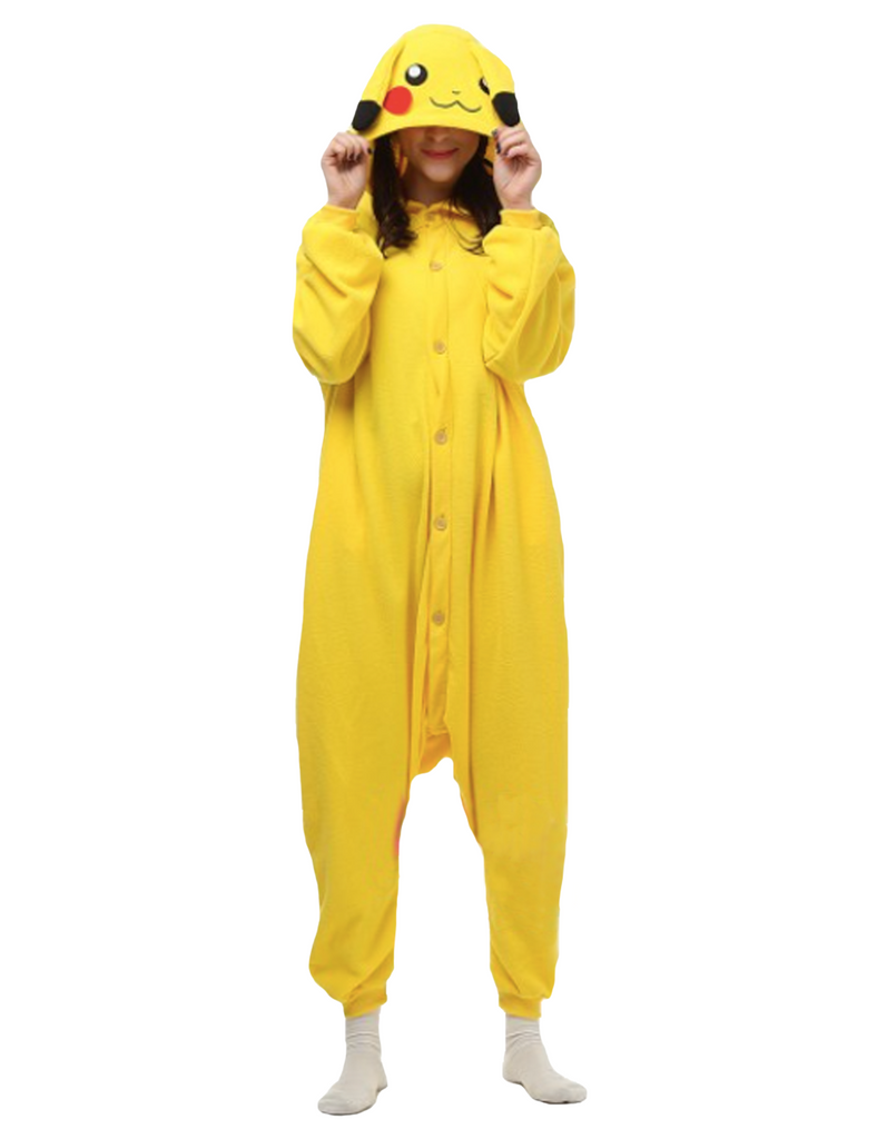 combinaison pyjama pikachu femme pokémon