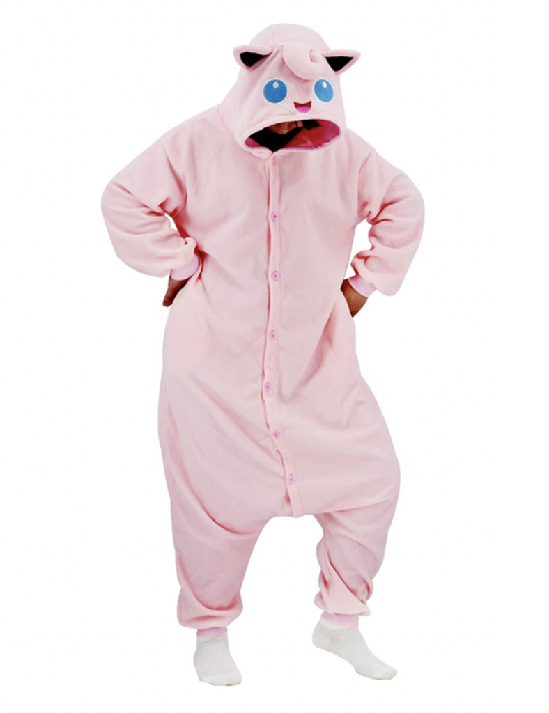 combinaison pyjama rondoudou homme pokémon