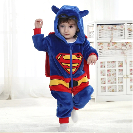combinaison pyjama superman bébé