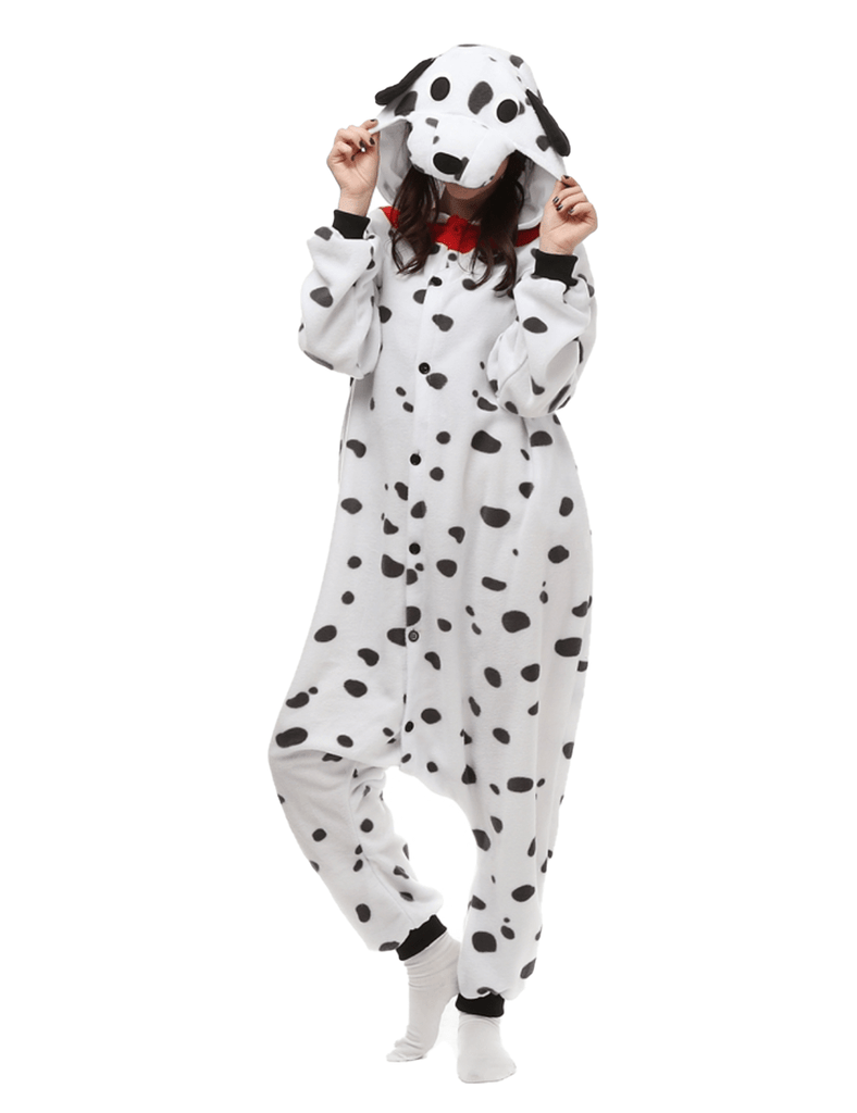 combinaison pyjama chien dalmatien femme