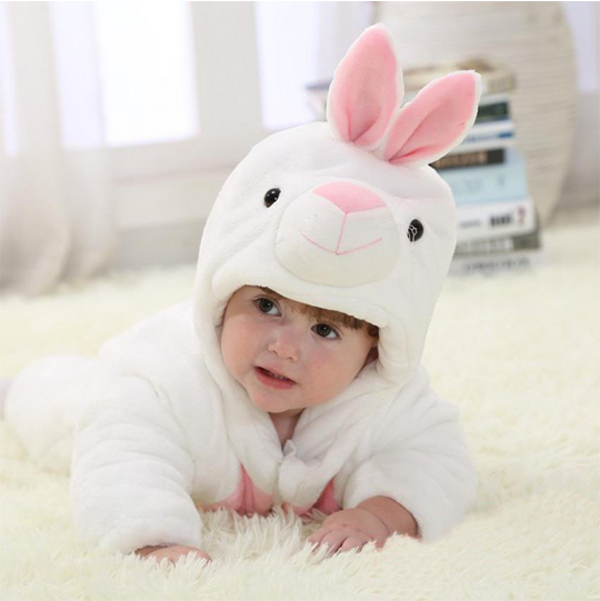 costume lapin blanc enfan