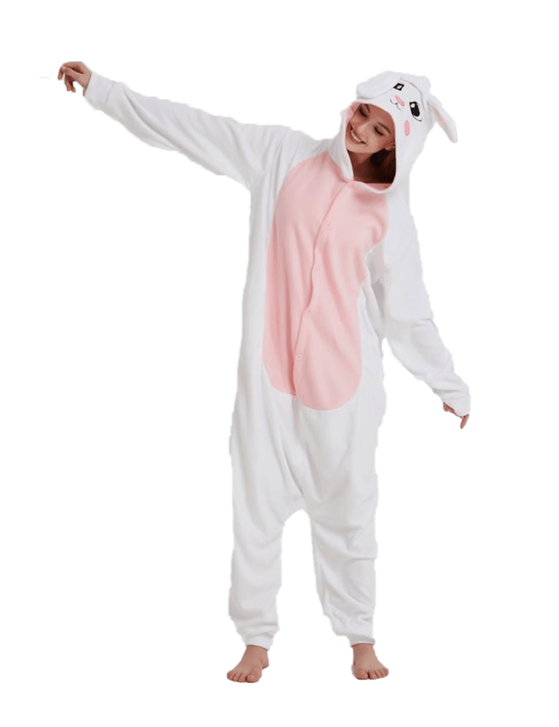 costume lapin blanc homme