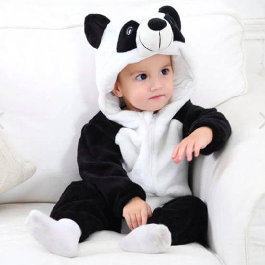 costume panda géant enfant