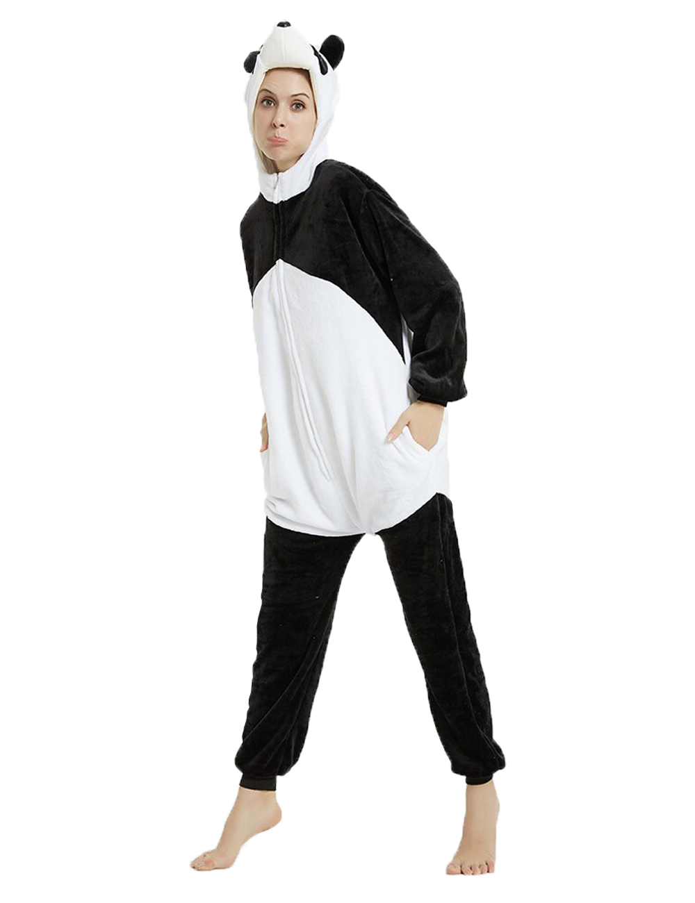 LATH.PIN Panda Pyjamas Unisex Adult Cosplay Halloween Carnival Animal Costume Winter, Capybara Pink, S LATH.PIN Panda Pyjamas Unisex Adult Cosplay Halloween Carnival Animal Costume Winter, Capybara Pink, S