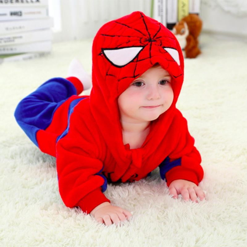 Grenouillère Polaire Enfant Garçon Vêtement Officiel Marvel Pyjama Spiderman Marvel - Grenouillère Pyjama Chaud Automne Hiver Grenouillère Polaire Enfant Garçon Vêtement Officiel Marvel Pyjama Spiderman Marvel - Grenouillère Pyjama Chaud Automne Hiver