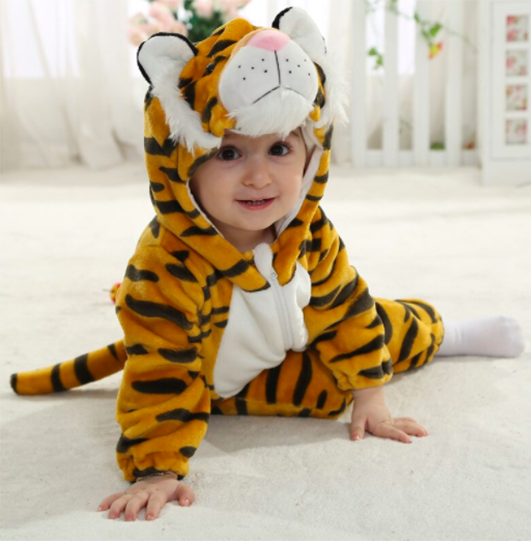 costume tigre bébé