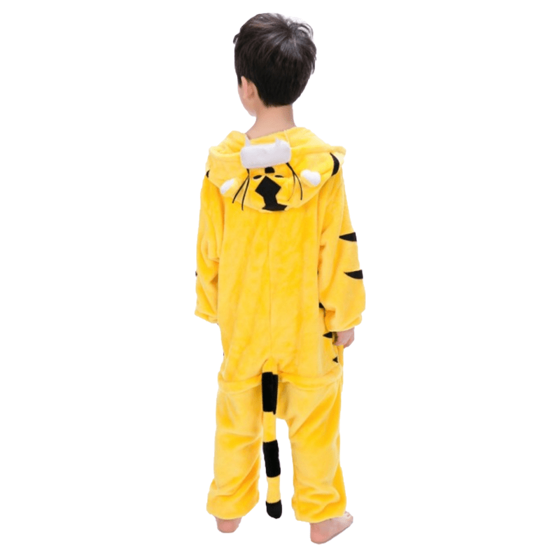 costume tigre jaune garçon