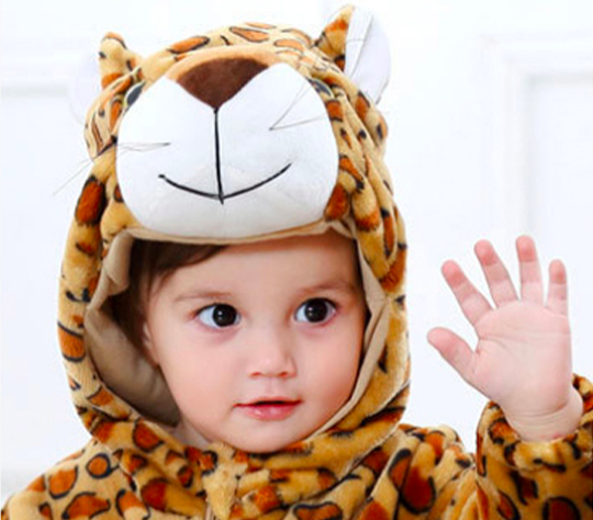 déguisement léopard afrique bébé