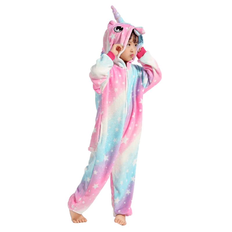 Pyjama Enfant Déguisement Licorne Combinaison Grenouillère Cosplay Costume  Cadeau Fille pour Fête Anniversaire Rouge - Cdiscount Prêt-à-Porter