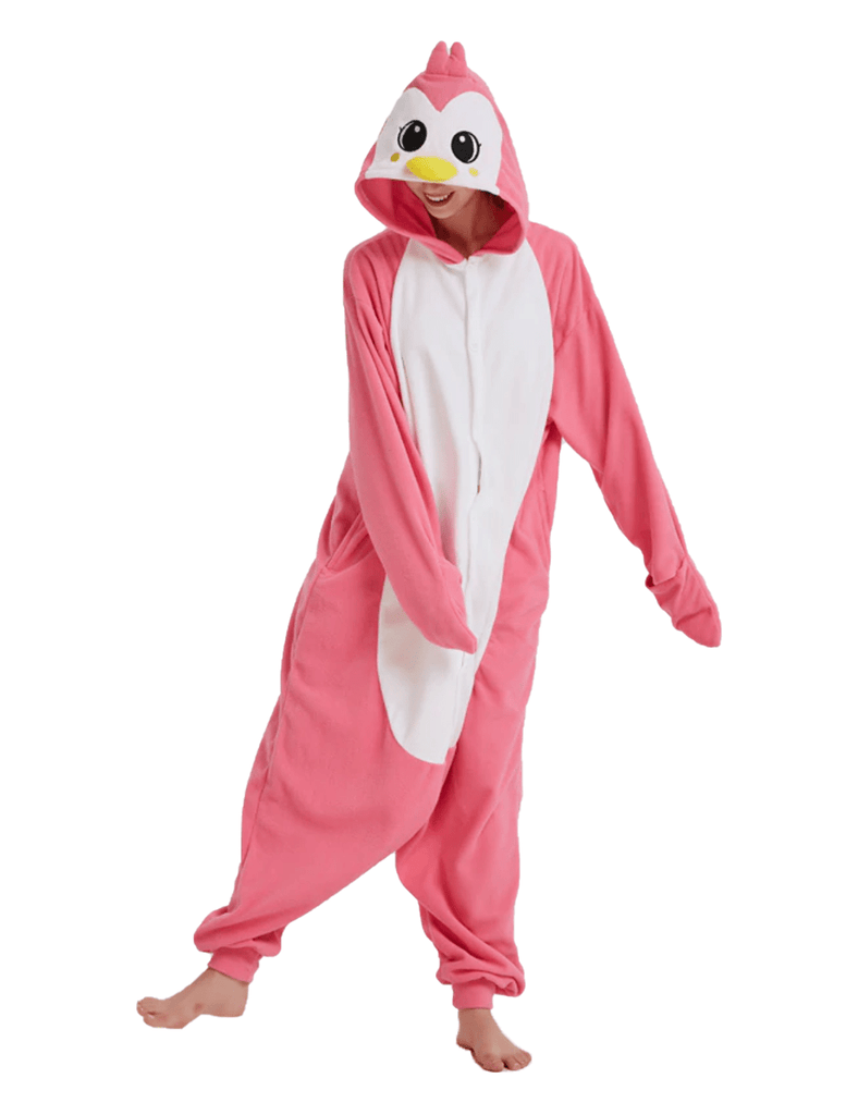 grenouillère pingouin rose femme