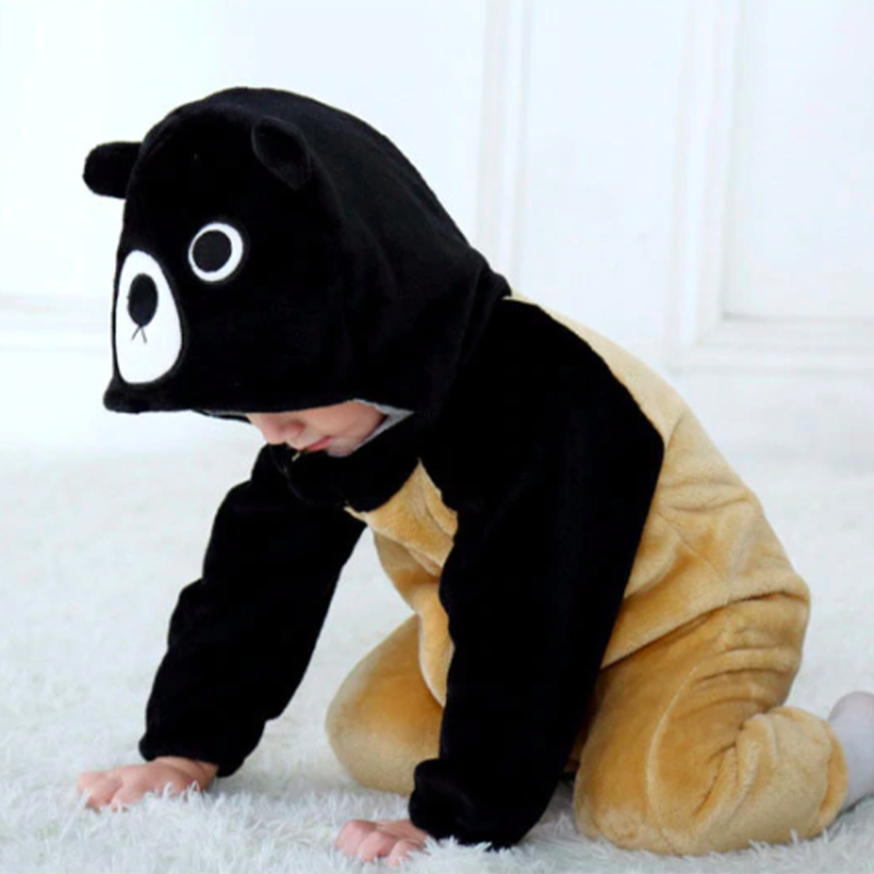 Vêtements d'intérieur Red Apple pour peluche panda à grosse tête de 25 cm