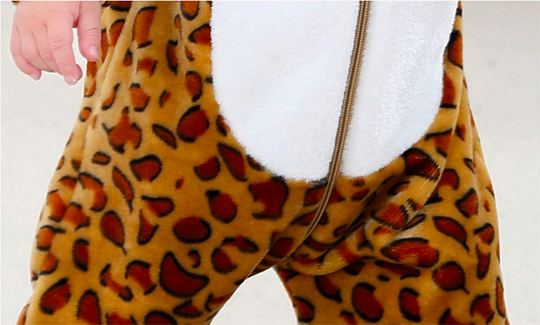 pyjama combinaison léopard afrique enfant