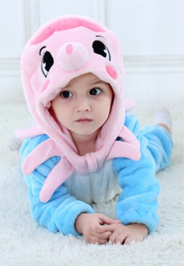 pyjama combinaison poulpe bébé