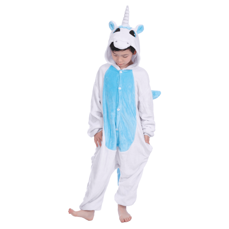 combinaison pyjama licorne animal mammifère corne légende cheval