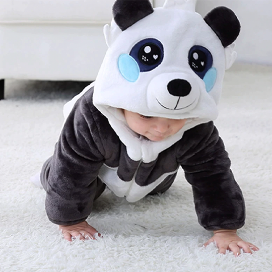 combi-pyjama panda enfant