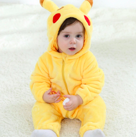 vêtement pikachu bébé pokémon